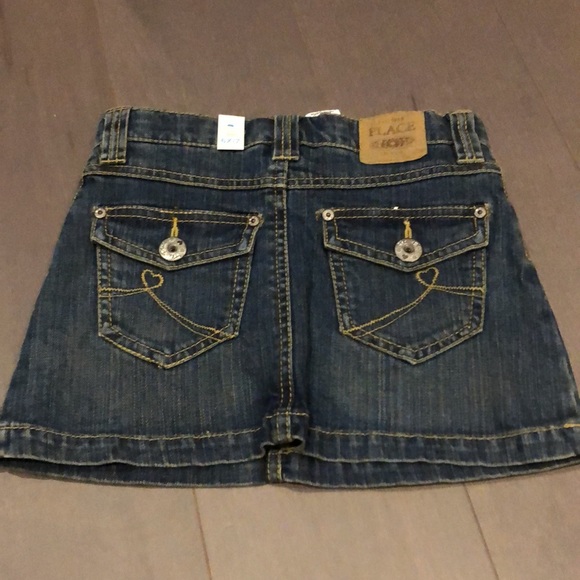 Girls denim skirt - Picture 2 of 4
